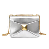 Smooth Nappa Leather Shoulder Bag